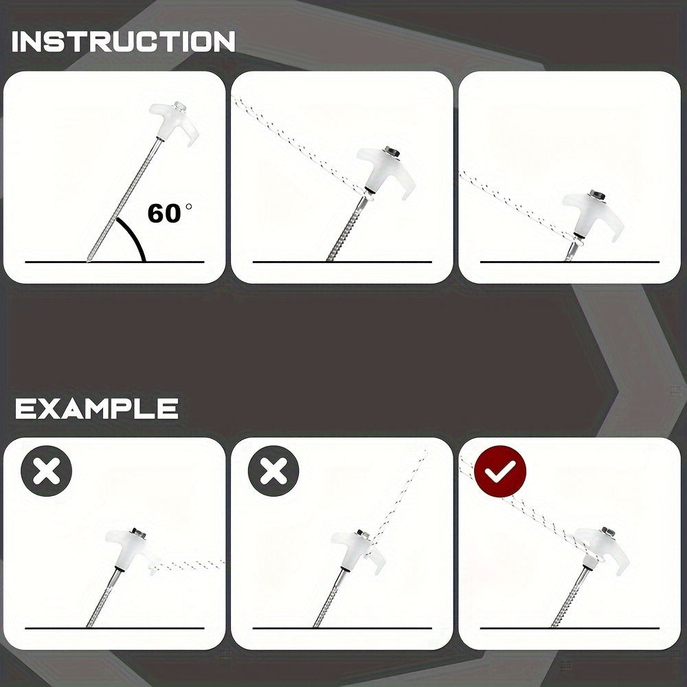 -Piece Metal Tent Peg Set product detail 10