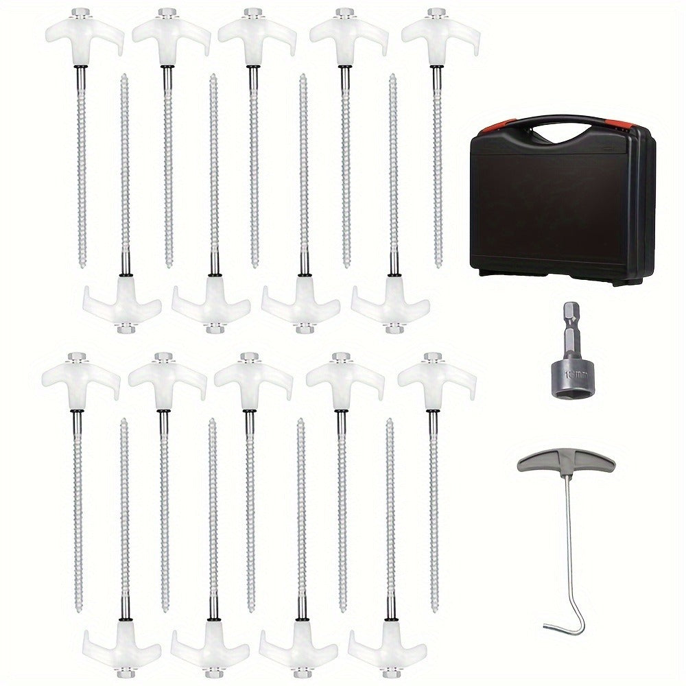 -Piece Metal Tent Peg Set product detail 5