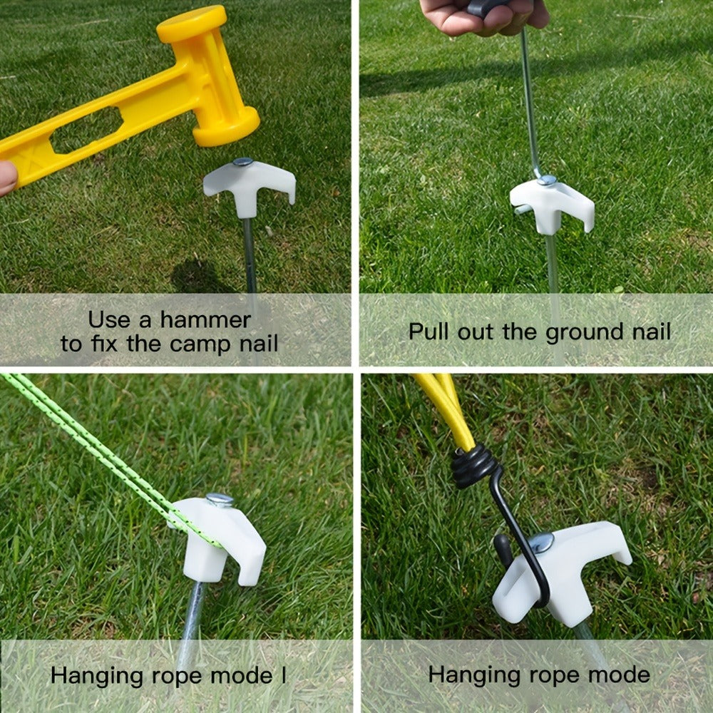 -Piece Stainless Steel Tent Peg Set product detail 10