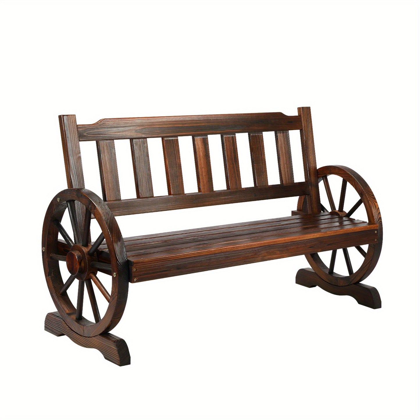 Livsip Garden Bench Wagon Chairs Outdoor Furniture Wheel Chair Backyard Lounge