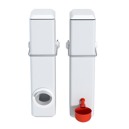 Giantz Chicken Feeder 4L Water Dispenser Automatic Waterer Poultry Food Drinker