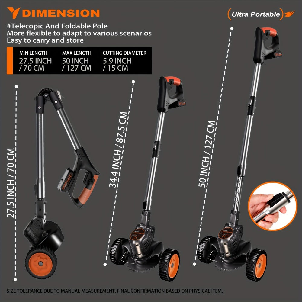4-in-1 Cordless Grass Trimmer and Edger detail view 3 for Australian shoppers