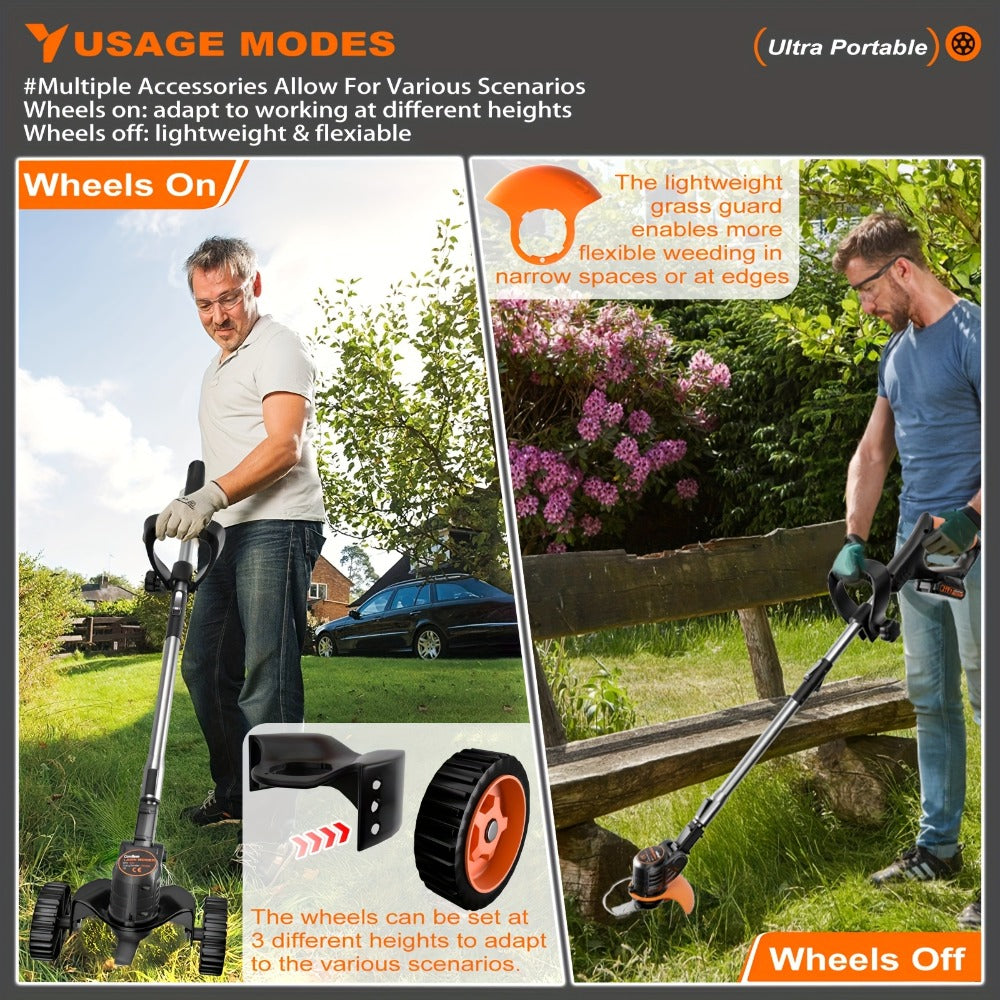 4-in-1 Cordless Grass Trimmer and Edger detail view 5 for Australian shoppers