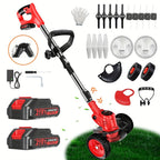 21V Cordless Electric Lawn Mower - lawn and garden maintenance – close-up product details