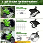 4-in-1 Cordless Grass Trimmer and Edger detail view 9 for Australian shoppers
