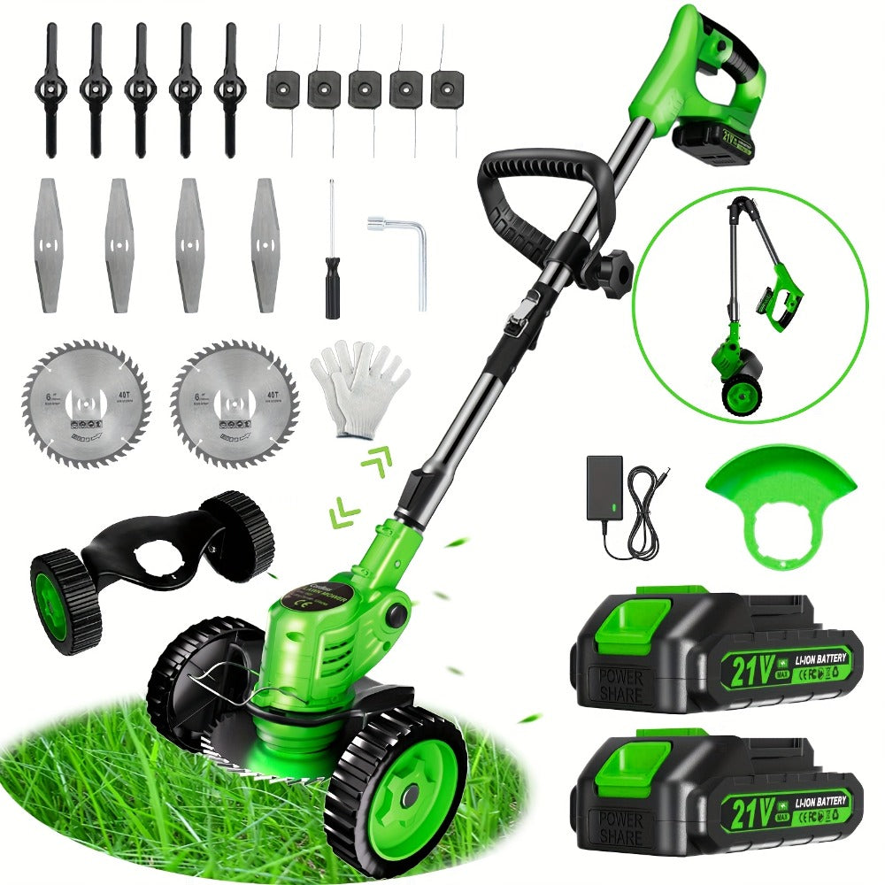 4-in-1 Cordless Grass Trimmer and Edger main product view for Australian shoppers