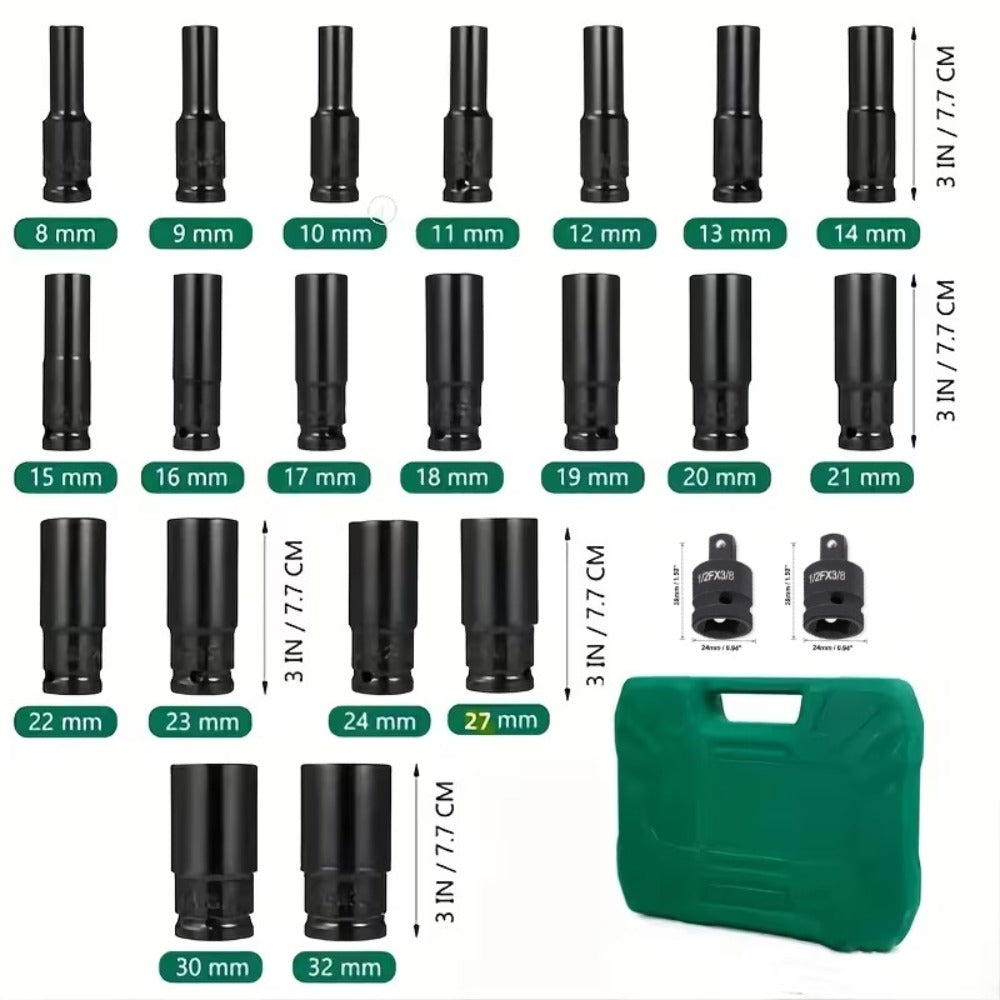 22-Piece Deep Impact Socket Set product detail 6