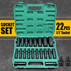 22-Piece Deep Impact Socket Set for Australian use