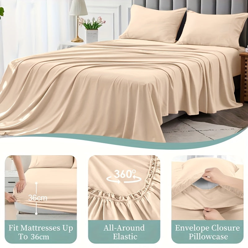 2200TC Egyptian-Style Sheet Set – All-Season Bedroom Bedding – additional product view 27