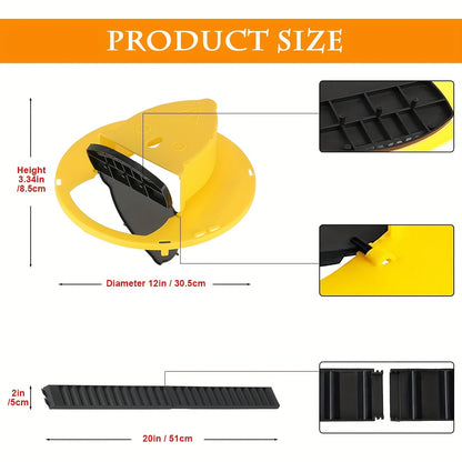 Mouse Trap Bucket Lid, Indoor Rat Traps for Home, Auto Reset Multi Catch And Humane Release Lids Mouse Traps