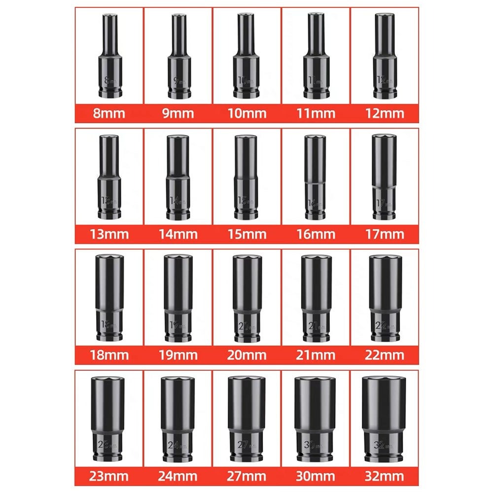 Deep Impact Socket Drive Set detail view 16 for Australian shoppers