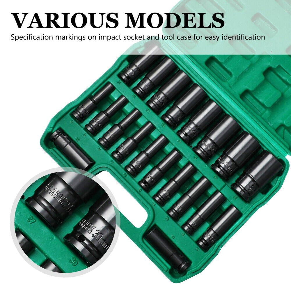 23-Piece Metric Socket Set product detail 18