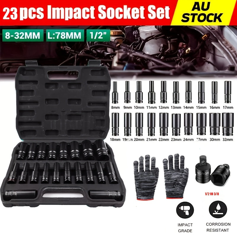 23-Piece Metric Socket Set product detail 24