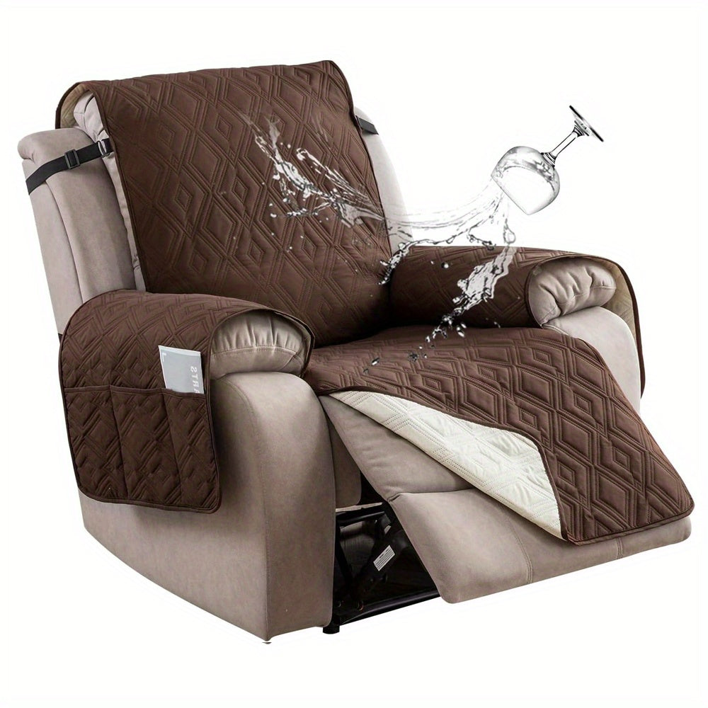Recliner Chair Cover – Non-Slip Washable Furniture Protector – additional product view 21