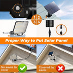 Solar Motion Sensor Street Light product detail 4