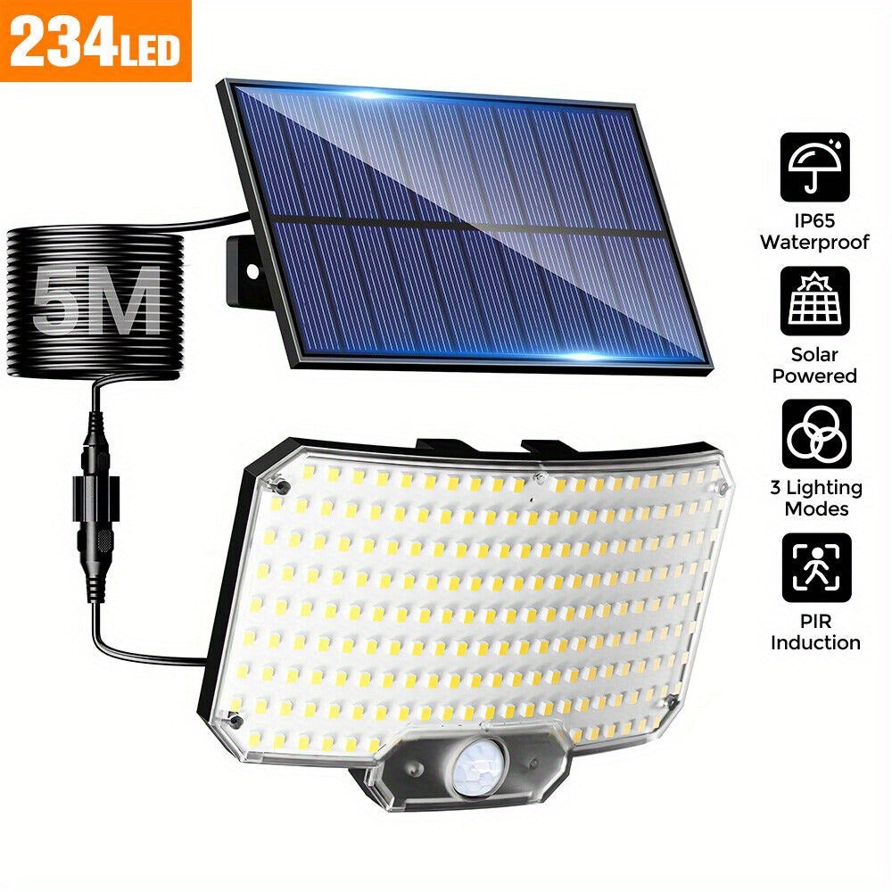 Solar Motion Sensor Street Light for the stated outdoor use