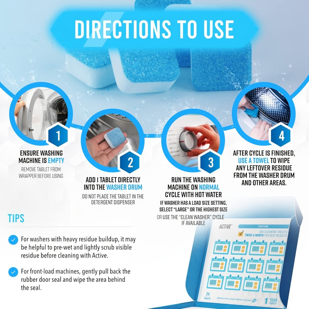 Washing Machine Cleaner Tablets detail view 7 for Australian shoppers
