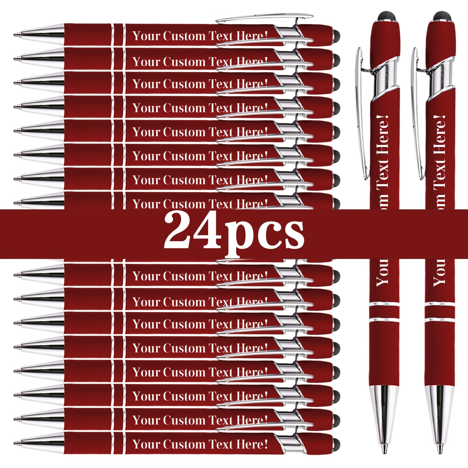 24-Piece Custom Ballpoint Pen Set for Desk and School Use – additional product view 43