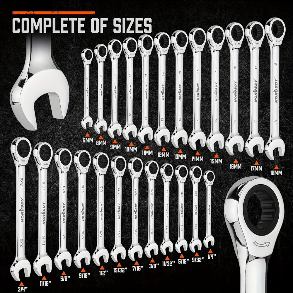 24-Piece Metric Wrench Set product detail 2