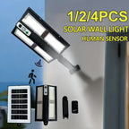 Solar Motion Sensor Street Light for the stated outdoor use