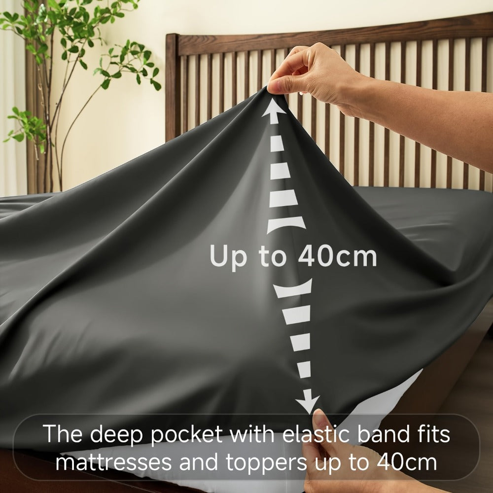Bamboo Blend Fitted Sheet product detail 5