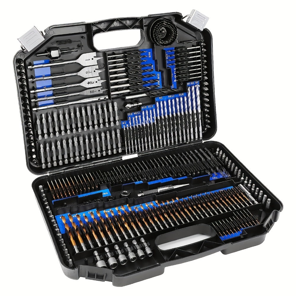 246-Piece Multi-Purpose Drill Bit Set for home and workshop projects