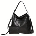 Ladies' Large Capacity Tote Bag with A Simple And Stylish Design, Featuring High-quality Materials. It Is A Versatile And Eye-catching Crossbody Bag Suitable for Daily Commutes.