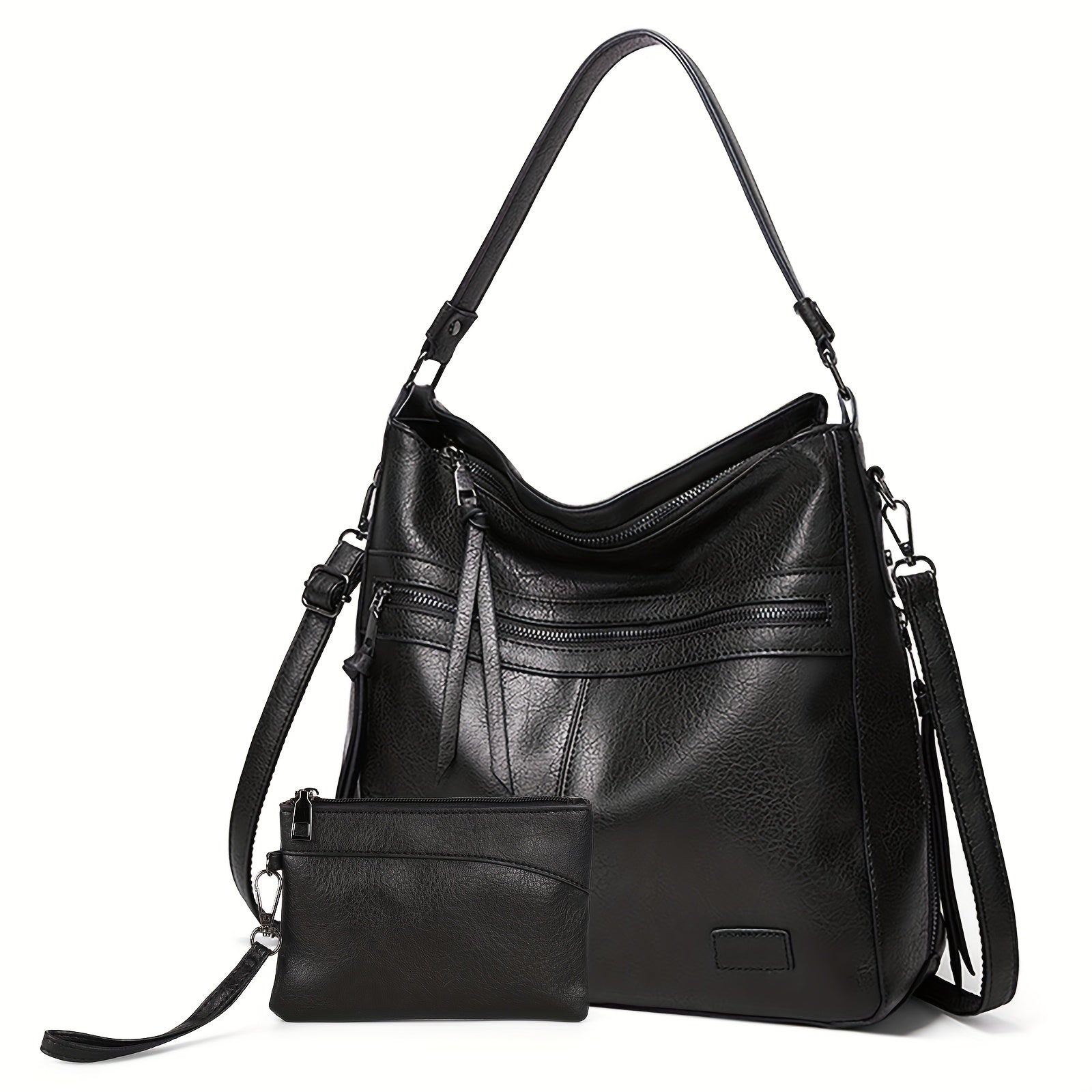 Ladies' Large Capacity Tote Bag with A Simple And Stylish Design, Featuring High-quality Materials. It Is A Versatile And Eye-catching Crossbody Bag Suitable for Daily Commutes.