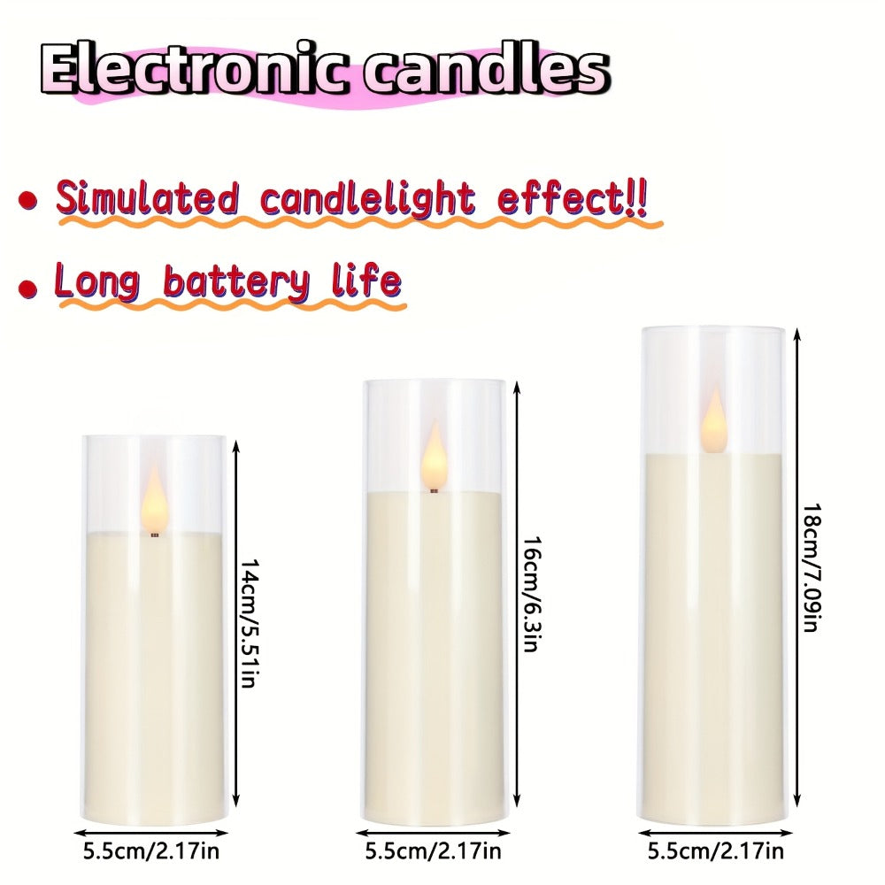 Flameless LED Candle Set detail view 3 for Australian shoppers
