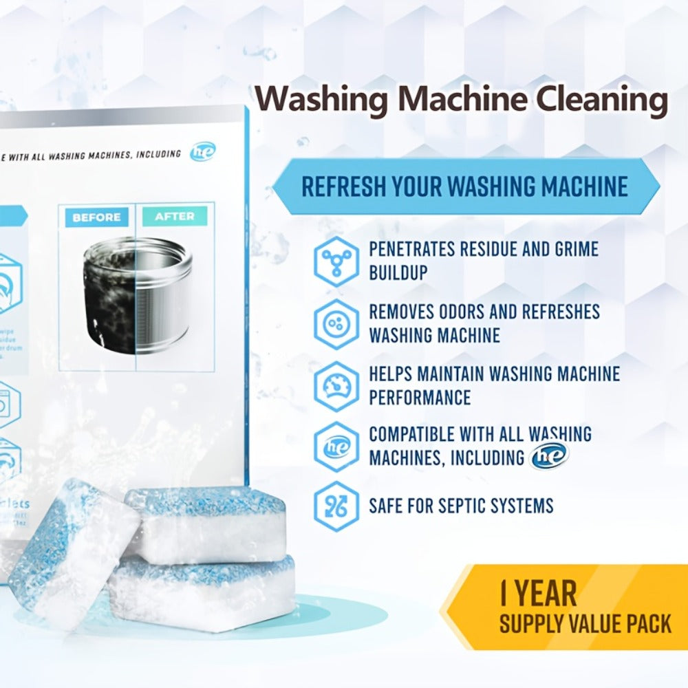 Washing Machine Cleaner Tablets detail view 7 for Australian shoppers