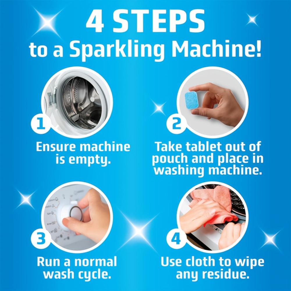 Washing Machine Cleaner Tablets detail view 5 for Australian shoppers