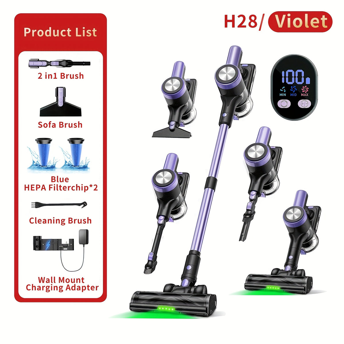 Cordless Stick Vacuum Cleaner detail view 24 for Australian shoppers
