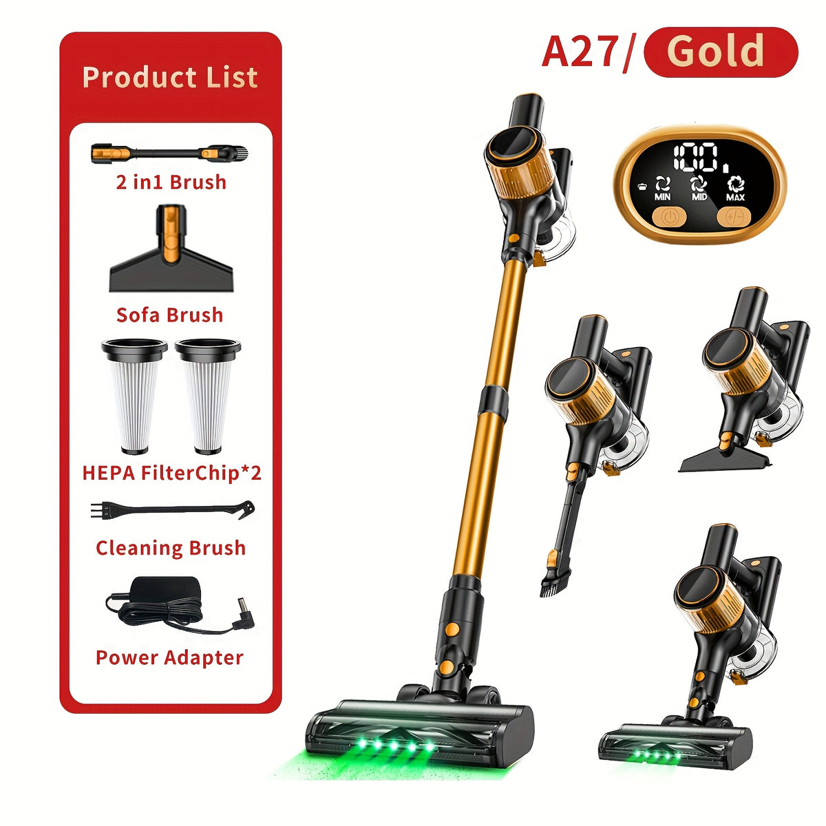 Cordless Stick Vacuum Cleaner detail view 27 for Australian shoppers