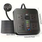 USB-C Surge Protector Power Board detail view 2 for Australian shoppers