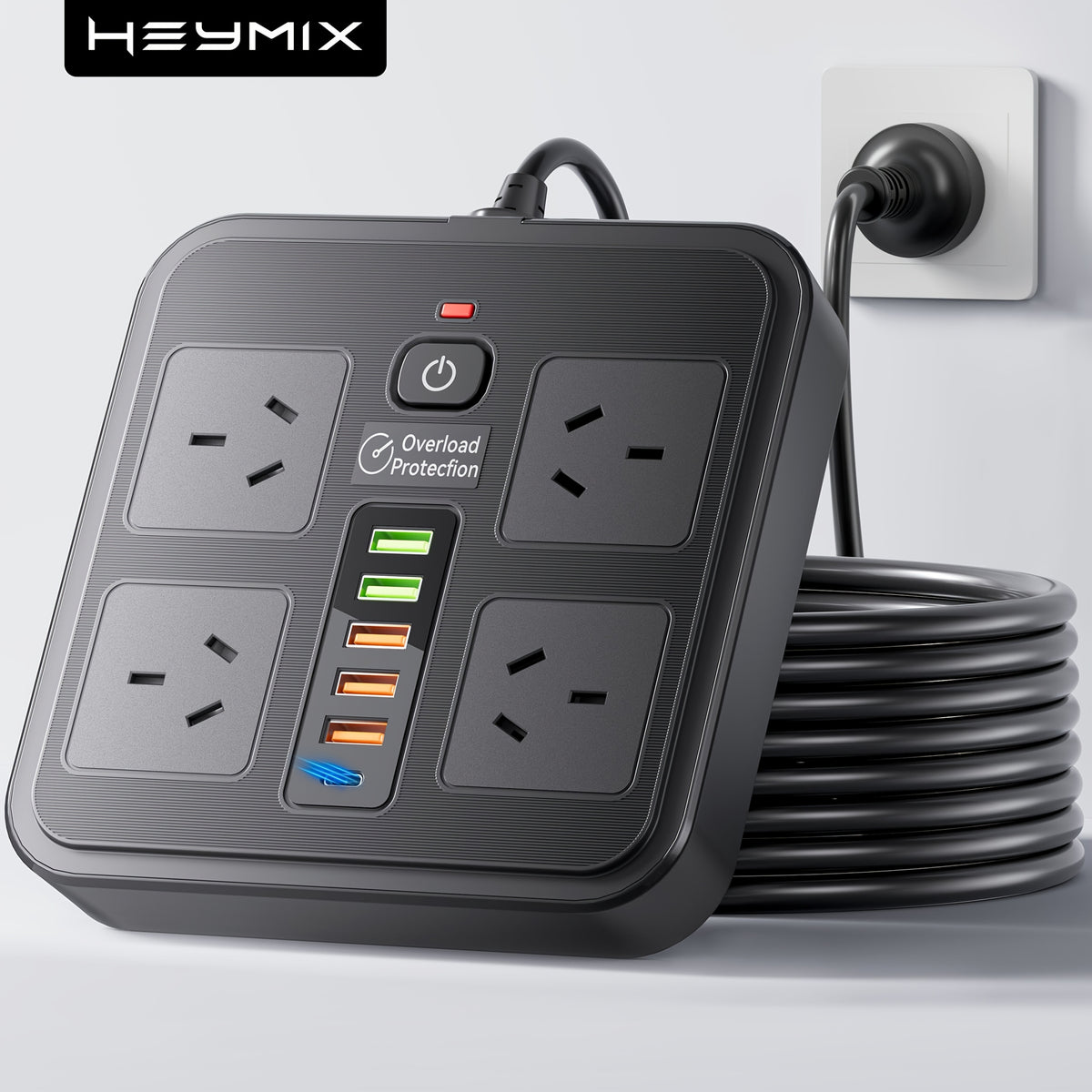 2500W USB-C Surge Protector Power Board - home offices and – additional product view 35