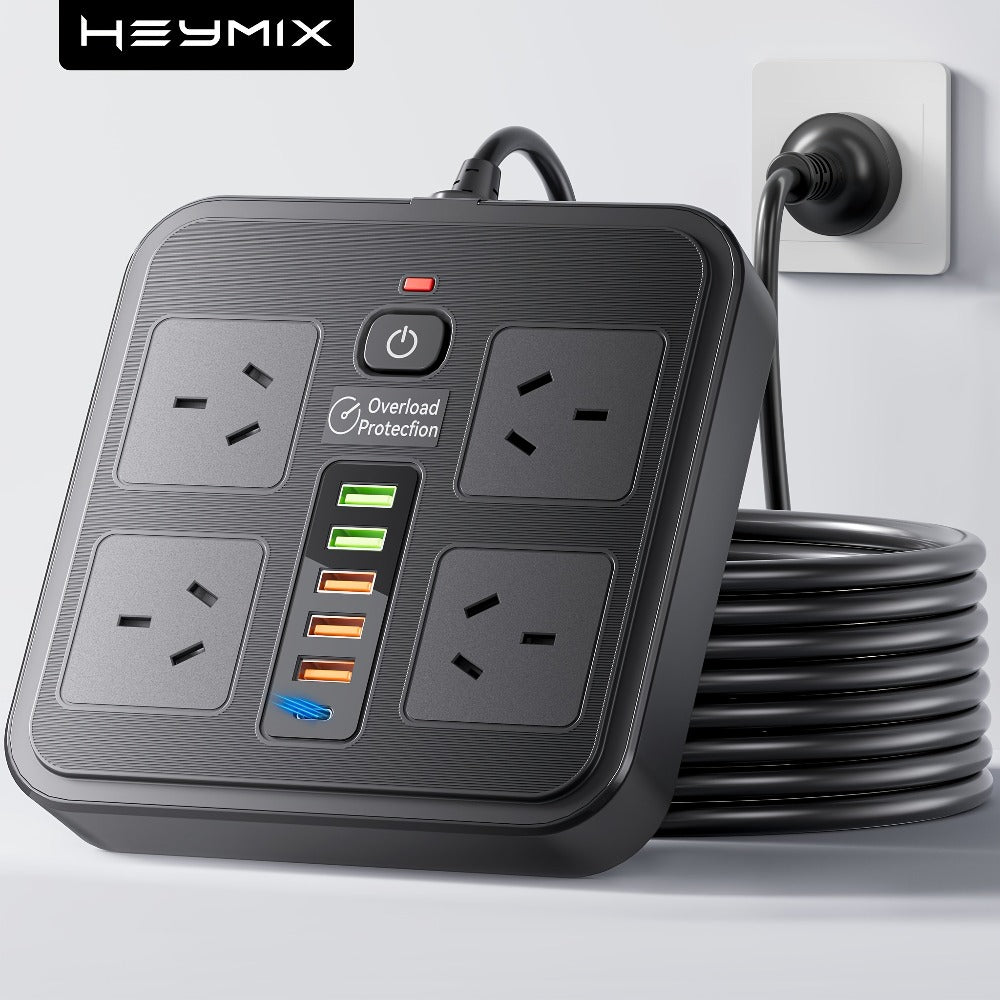 USB-C Surge Protector Power Board main product view for Australian shoppers