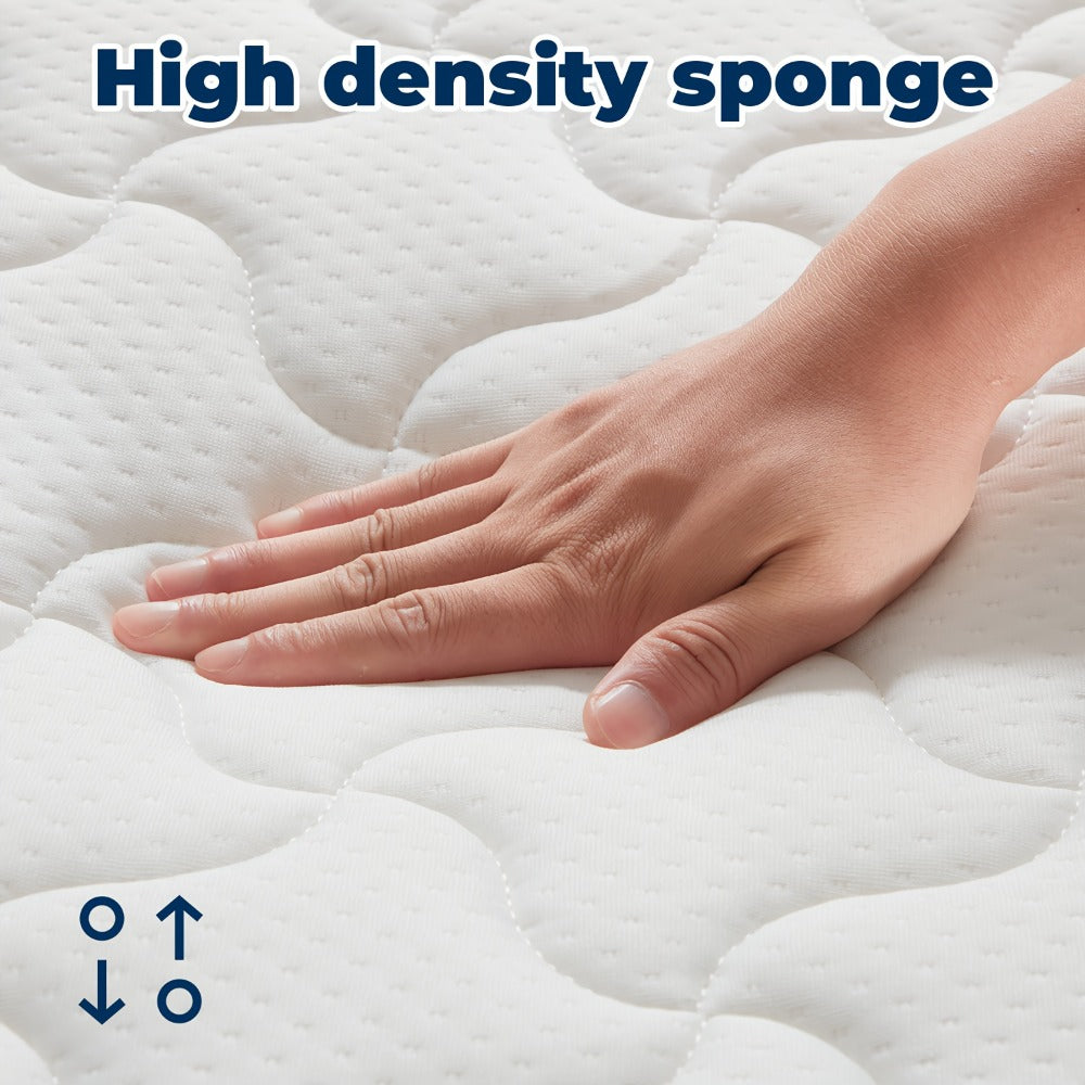 25CM Memory Foam Medium-Firm Mattress in a Box - bedrooms and guest – alternate design view