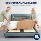 25CM Memory Foam Medium-Firm Mattress in a Box - bedrooms and guest – product detail angle