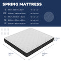 25CM Memory Foam Medium-Firm Mattress in a Box - bedrooms and guest – additional product view 9