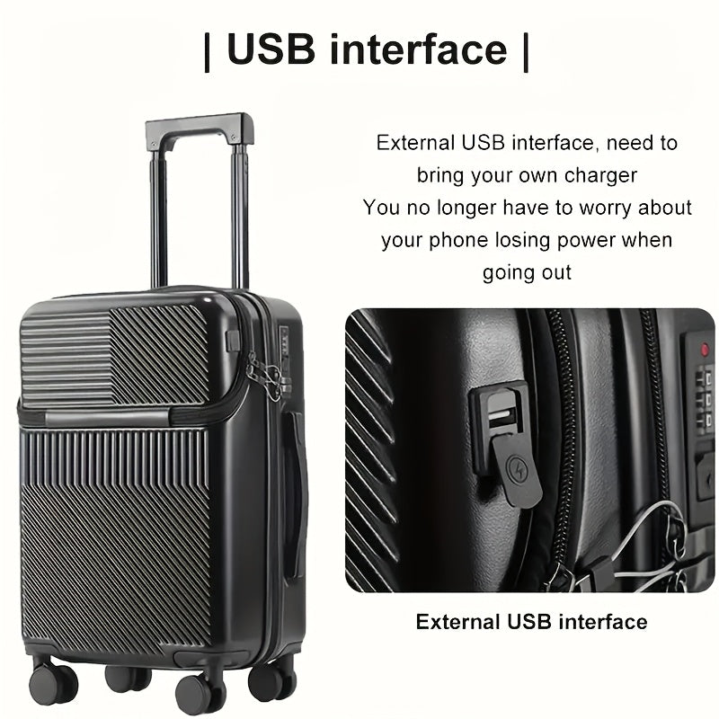26-Inch ABS & Polycarbonate Suitcase product detail 14
