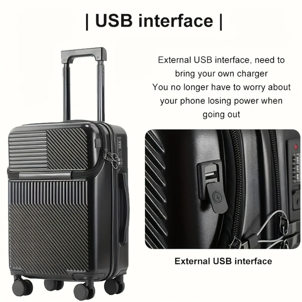 26-Inch ABS & Polycarbonate Suitcase product detail 5