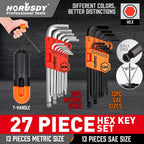 27-Piece Metric Wrench Set for home and workshop projects
