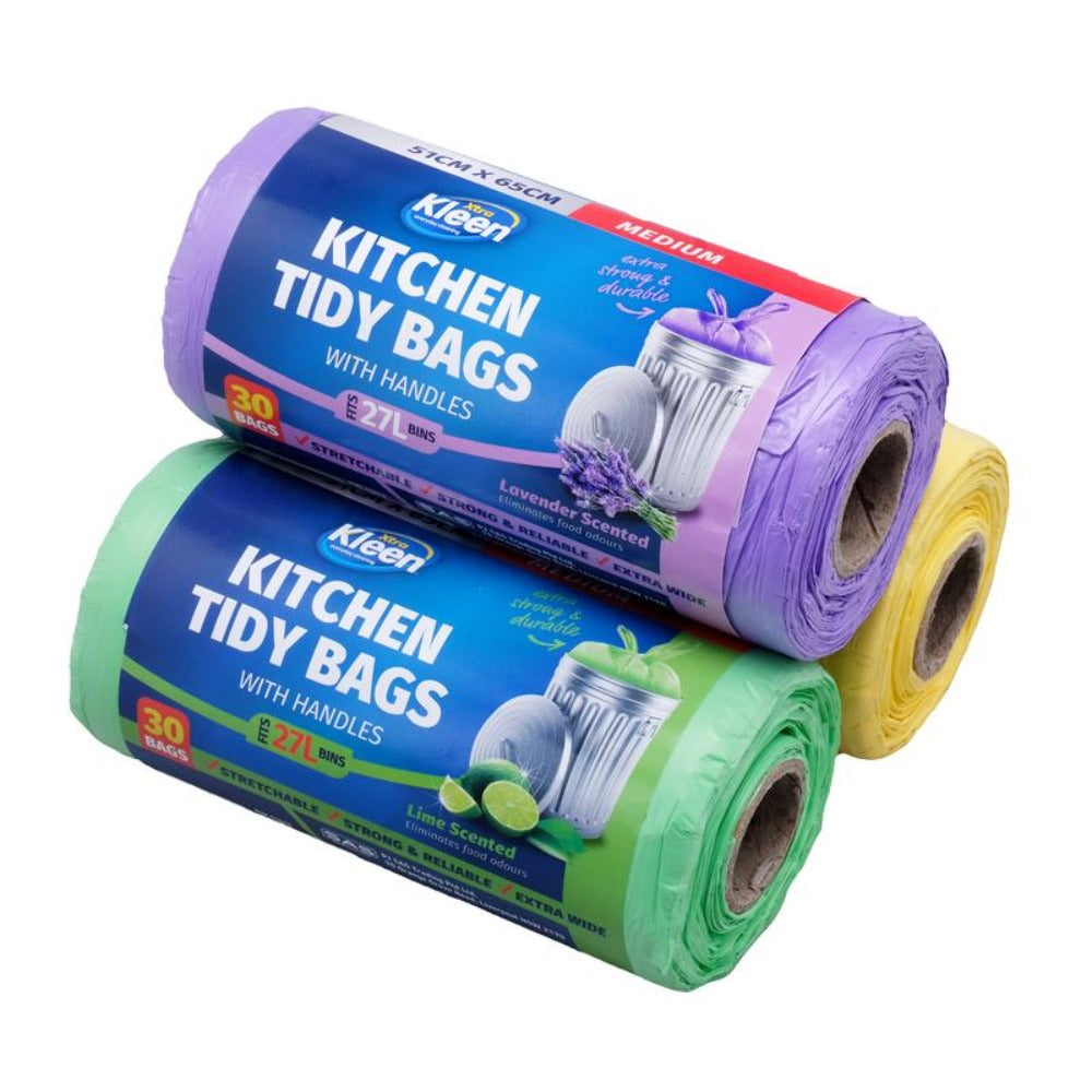27L Scented Kitchen Bin Liner Pack - kitchen and household waste – alternate design view