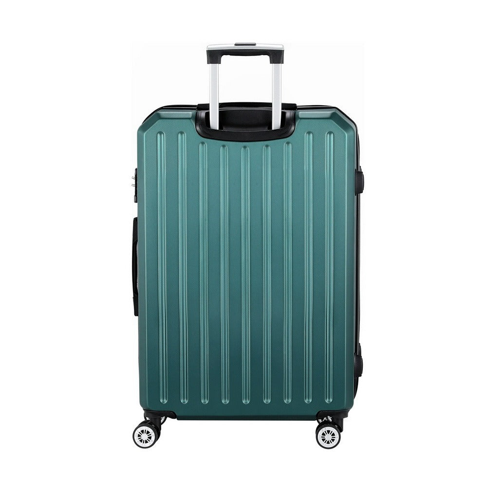 28-Inch Green Hardshell Suitcase – TSA Travel Luggage – design and construction details