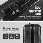 28-Inch TSA Hardshell Suitcase – Lightweight Travel Luggage – product detail angle