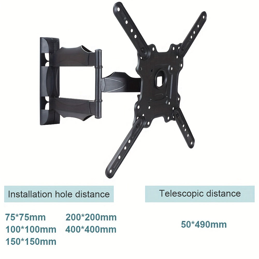 Swivel And Tilt Wall Mount Bracket for Full Motion Tvs, Compatible with 17 to 139.7 cm LED And LCD Screens