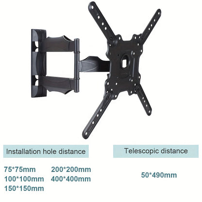Swivel And Tilt Wall Mount Bracket for Full Motion Tvs, Compatible with 17 to 139.7 cm LED And LCD Screens