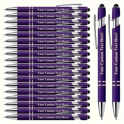 6/12/24pcs Custom Ballpoint Pens | Bulk Customization with Company Name | Party And Wedding | Office, School, Journaling And Art Multi-Use | Back to School | Mother's Day Gift | Teacher's Day Gift