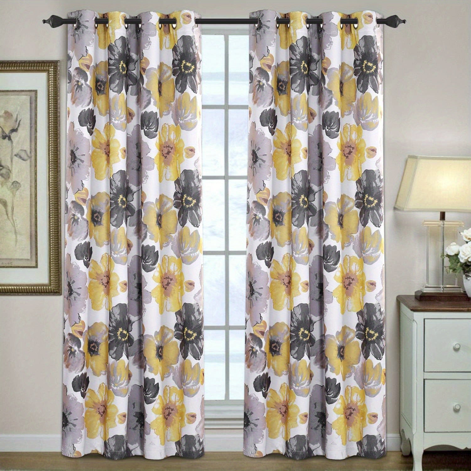Modern Brown Blackout Curtain Set product detail 46