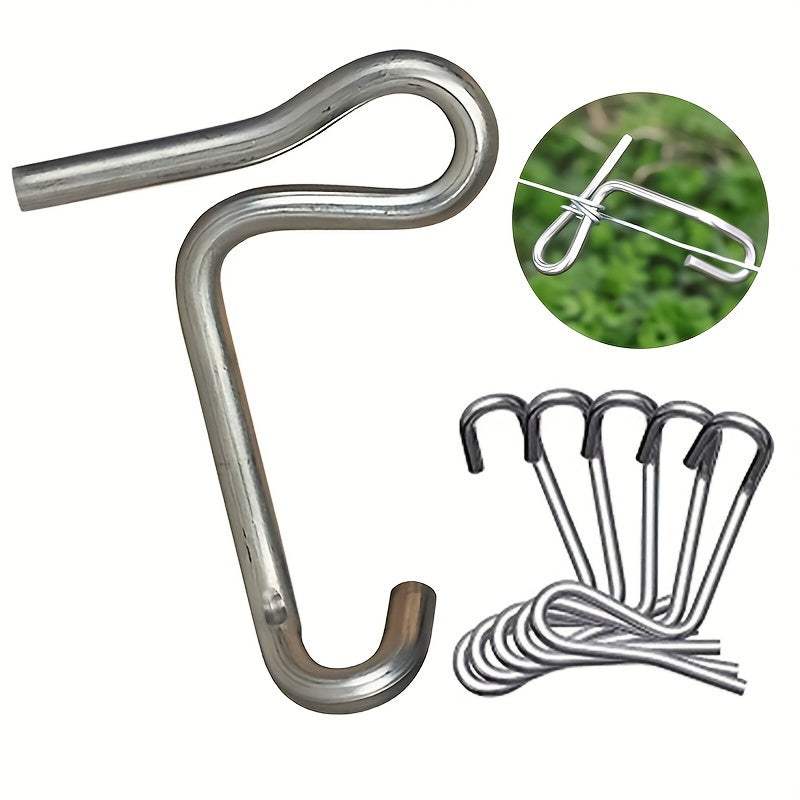 20pcs of Fence Wire Tighteners with Handles, Tools for Tightening Barbed Wire Fences, Designed for Quick Tensioning of Wire Fences, Made of Stainless Steel for Outdoor Garden And Yard Use
